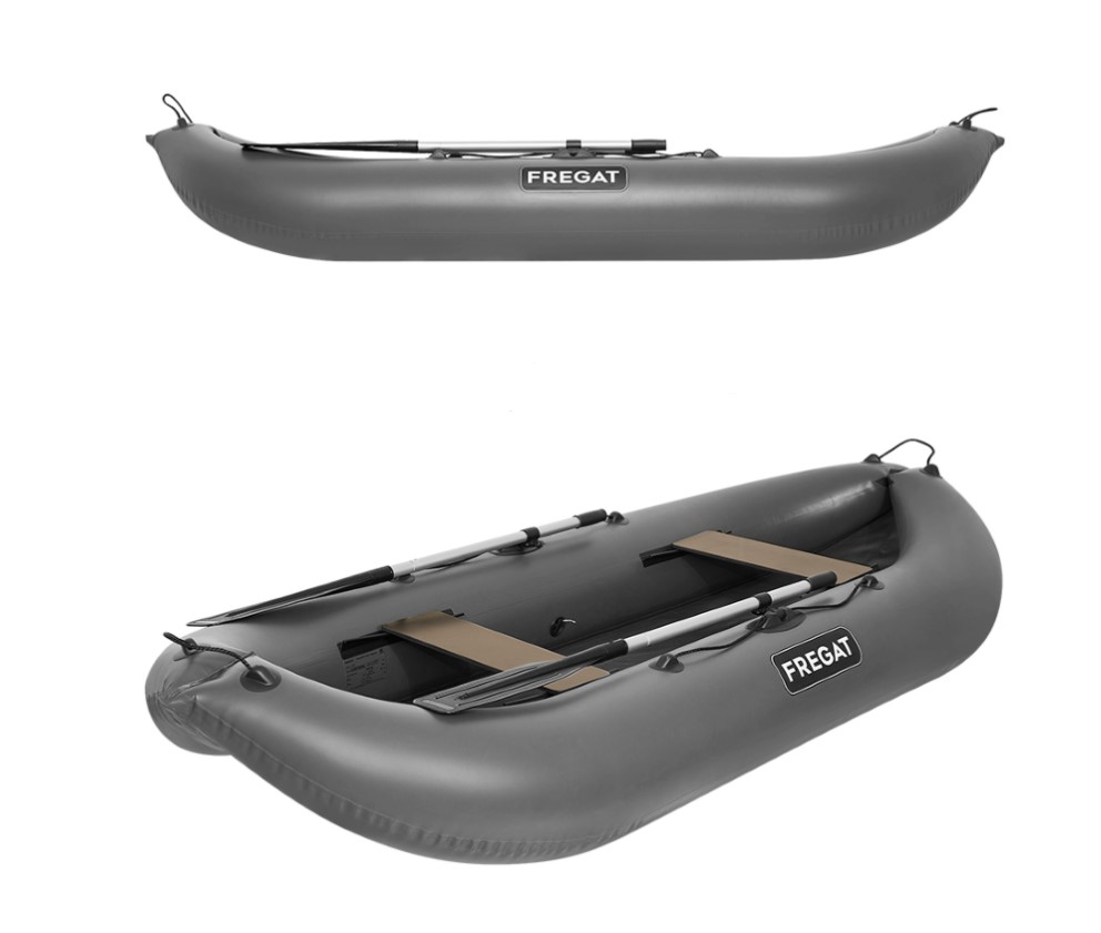 Лодка ПВХ Фрегат М-5 У 300см серая