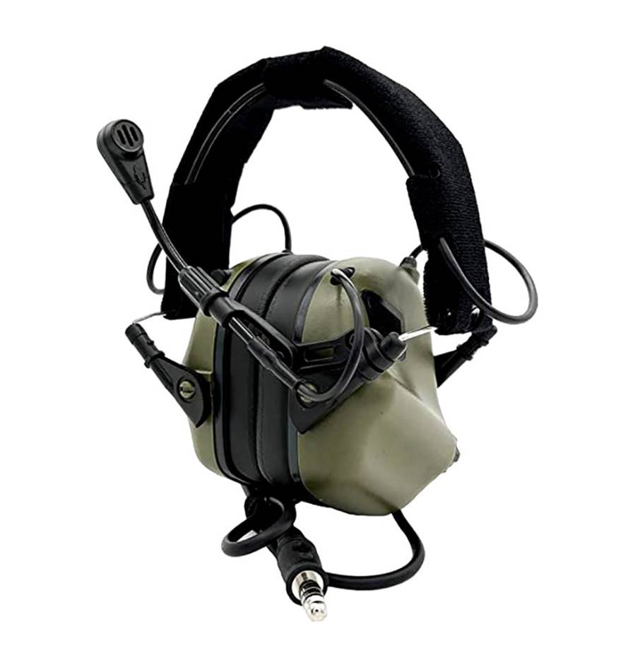 Наушники EARMOR M32 PLUS FG активные тактические с микрофоном Nexus TP-120 NRR22