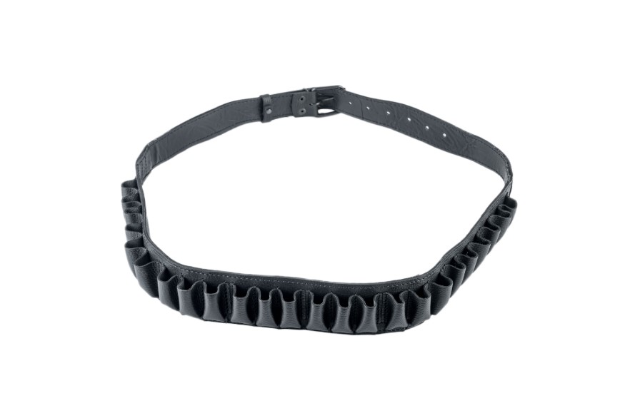 Патронташ Хольстер 20к открытый кожа, черный /190230033/