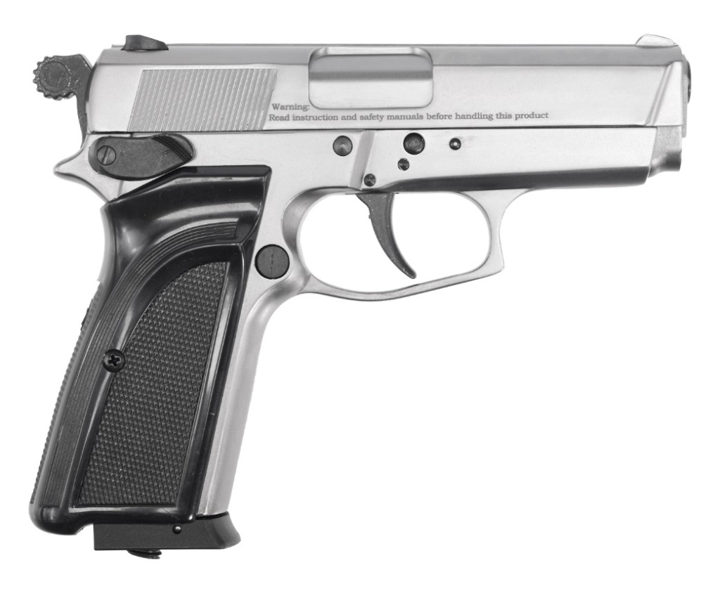 Пневматический пистолет EKOL ES 66 Fume 4,5к никель