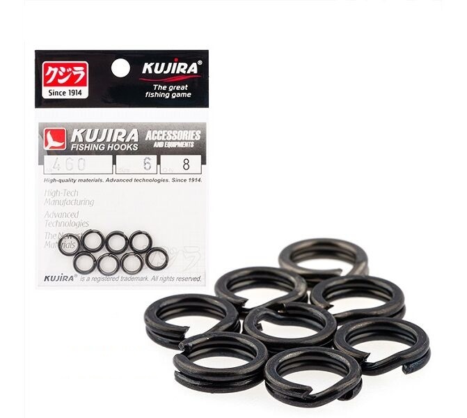 Кольцо заводное Kujira 460 BN пресс. 4мм 1уп/10шт /460-BN-4-F10/