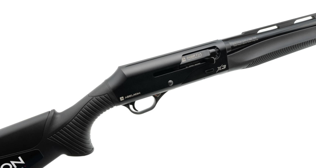 Охот. ружье Aselkon X3 EXTRA Black SYNTHETIC кал.12/76 п/а инерц. сист.710