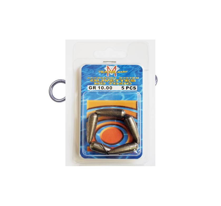 Набор грузил TRABUCCO для силик.кембрика