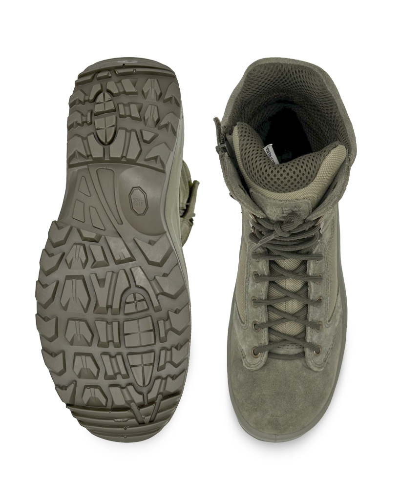 Ботинки УРСУС Терра с высокими берцами хаки /БОТ397.22/