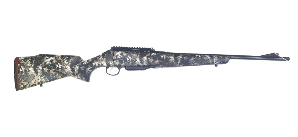 Нарезной карабин Лось-145 кал.308Win камуф.Криптек коричн.,Беддинг,пл.Пикатини