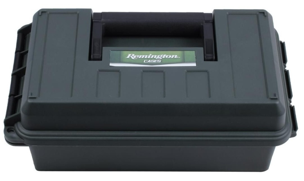 Ящик Remington для патронов 34,3х19,5х14 влагозащитный зеленый /R-911/ Ящик Remington для патронов 34,3х19,5х14 влагозащитный зеленый /R-911/