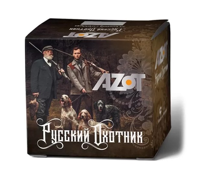 Патрон Азот 12/70 №3 36гр. Русский охотник (25)