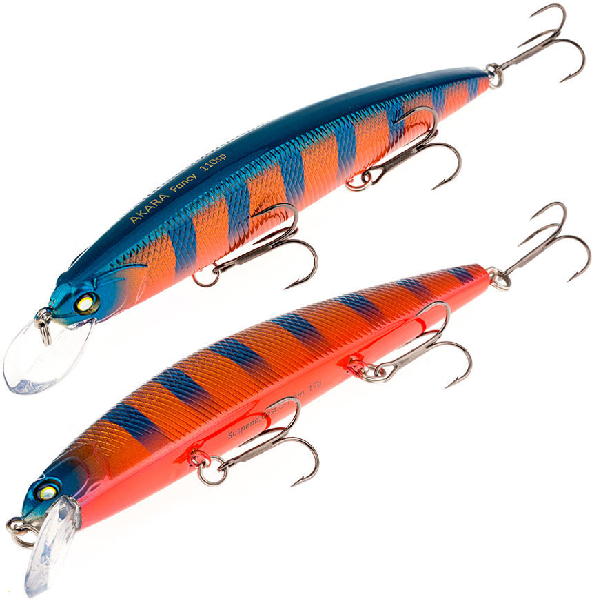 Воблер Akara Fancy 110SP 17 гр. (3/5 oz 4,3 in)  A82/206/208/212 (3)