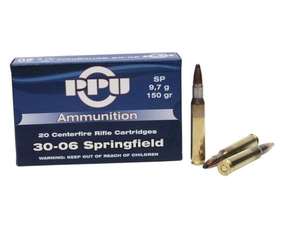 Патрон 30-06 PPU SP 9.7/1шт (20)