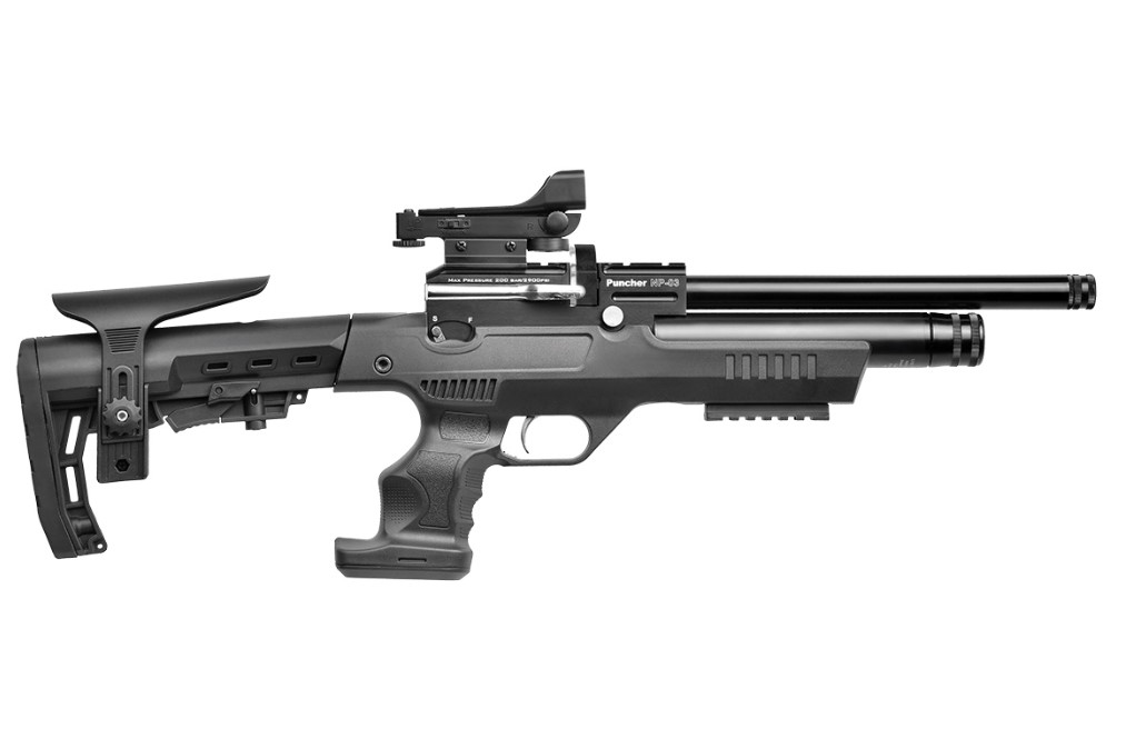 PCP Пневматический пистолет Puncher breaker 3 NP-03 k.6,35мм плс