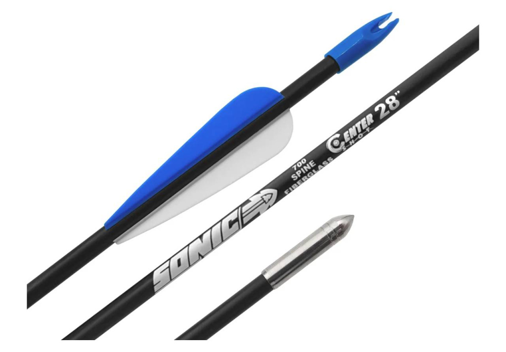 Стрела лучная фибергасовая Centrshot Sonic 28