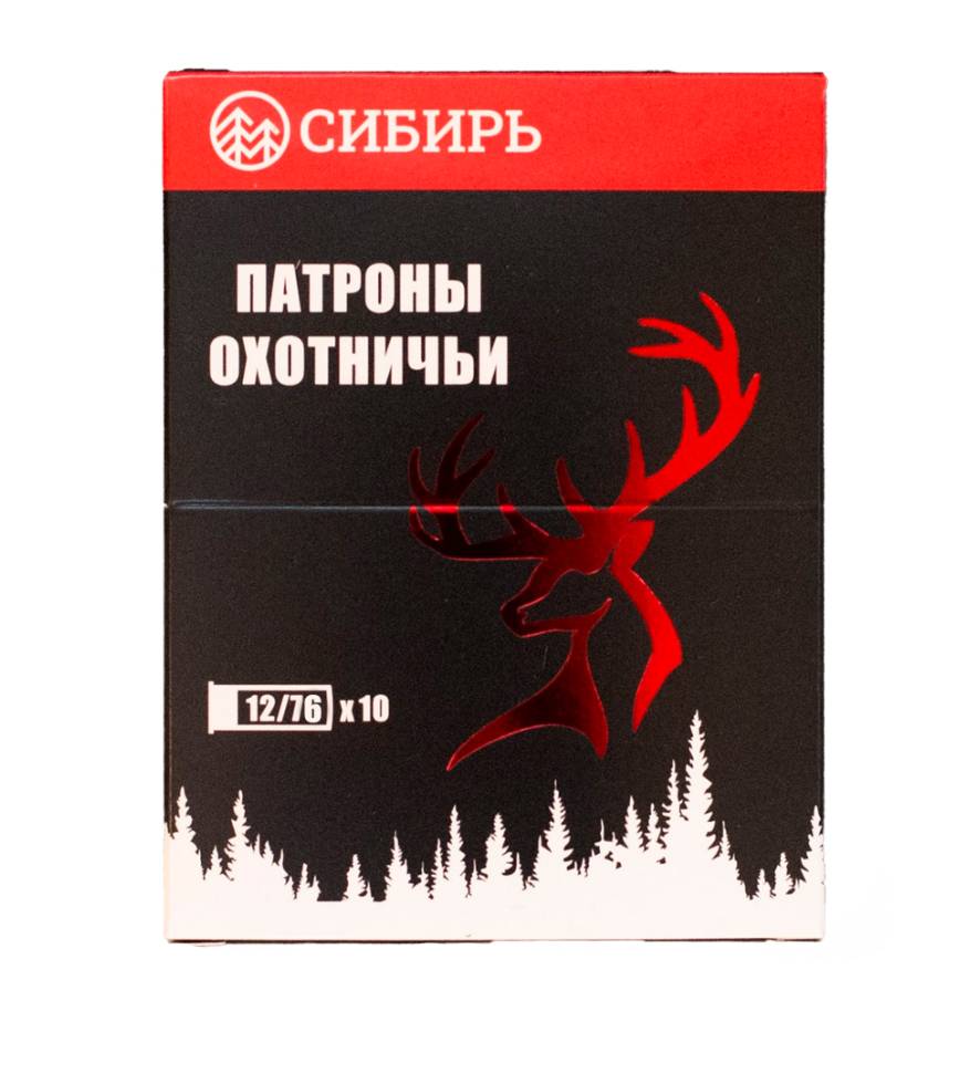 Патрон Новосибирск Сибирь Premium 12/76 №5 Магнум 46гр (10)