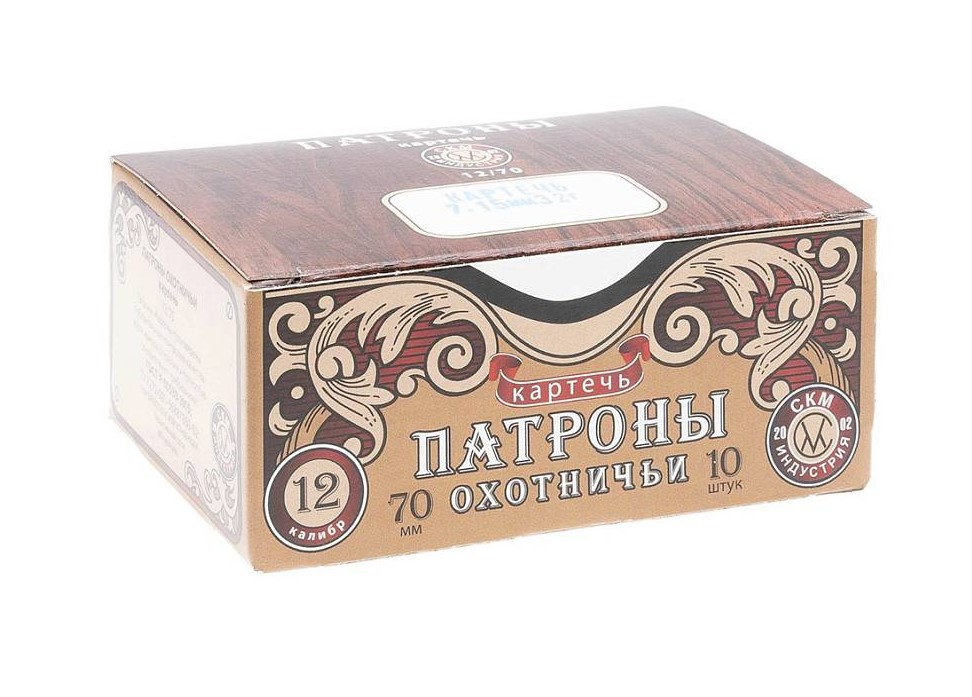 Патрон СКМ 12/70 картечь 7,15мм 32гр. (10)