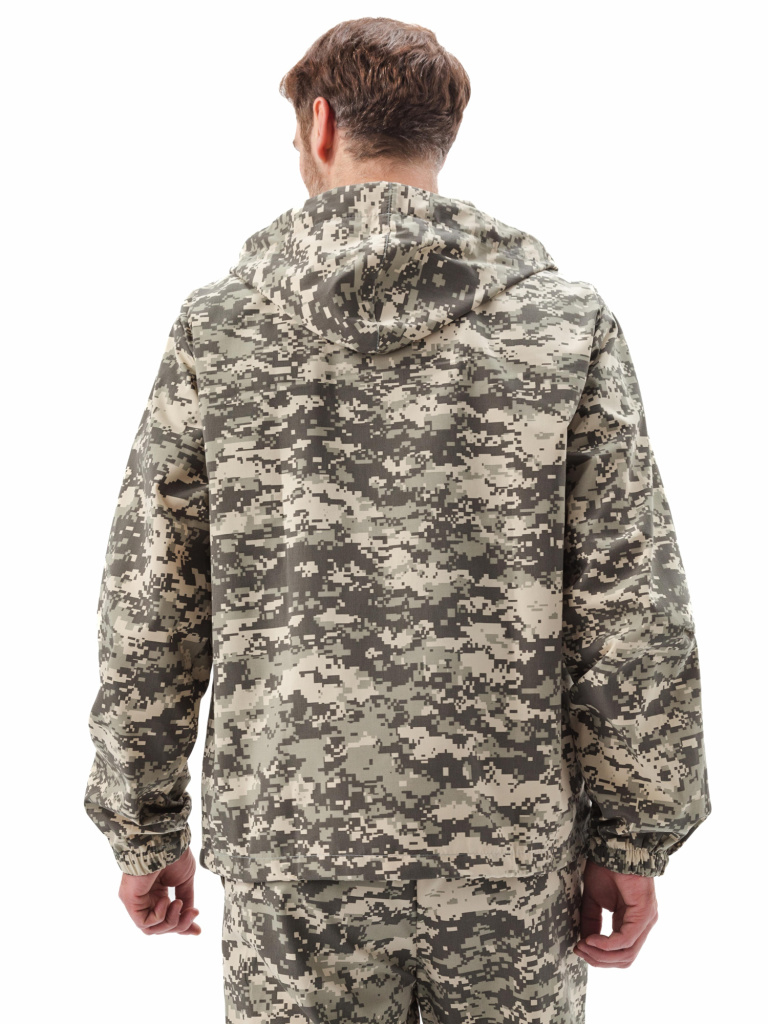 Костюм УРСУС Маскхалат кмф Цифра св.серый тк. сорочечная /КОС894/