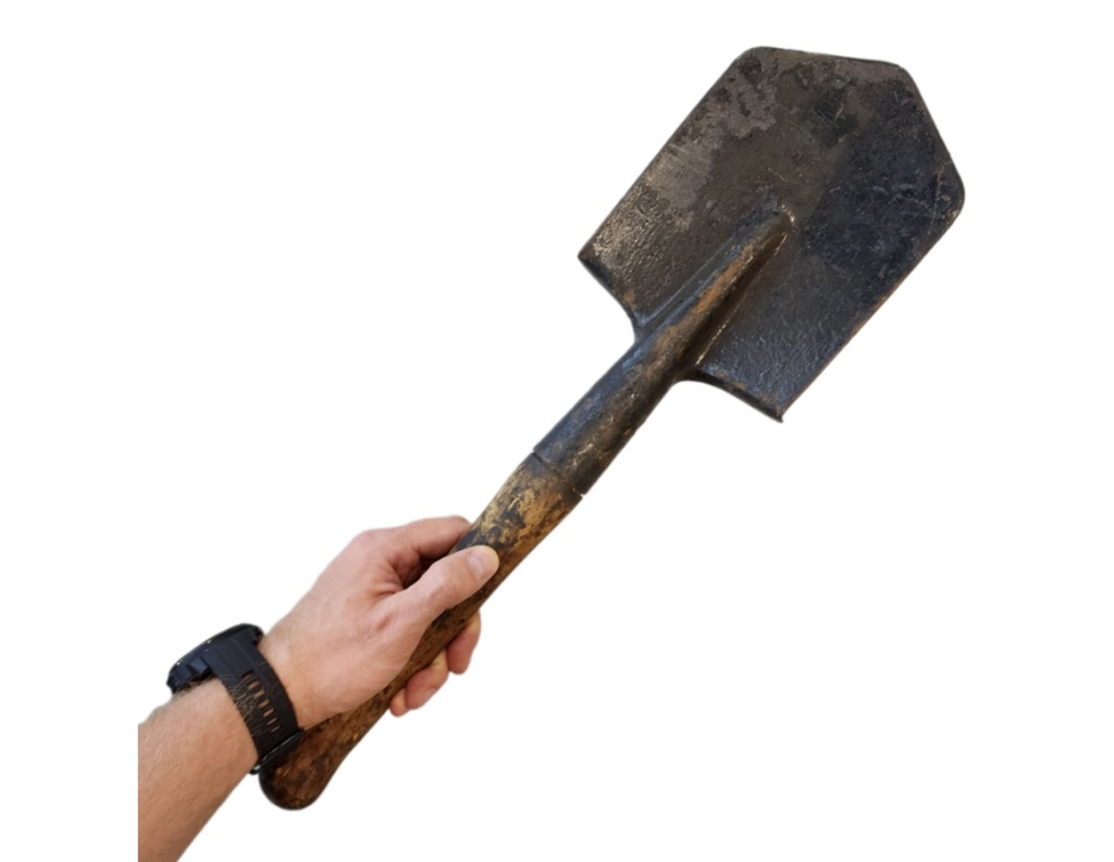 Лопата малая пехотная образца ВОВ РККА без клейма 1943-1945г ОРИГИНАЛ СССР