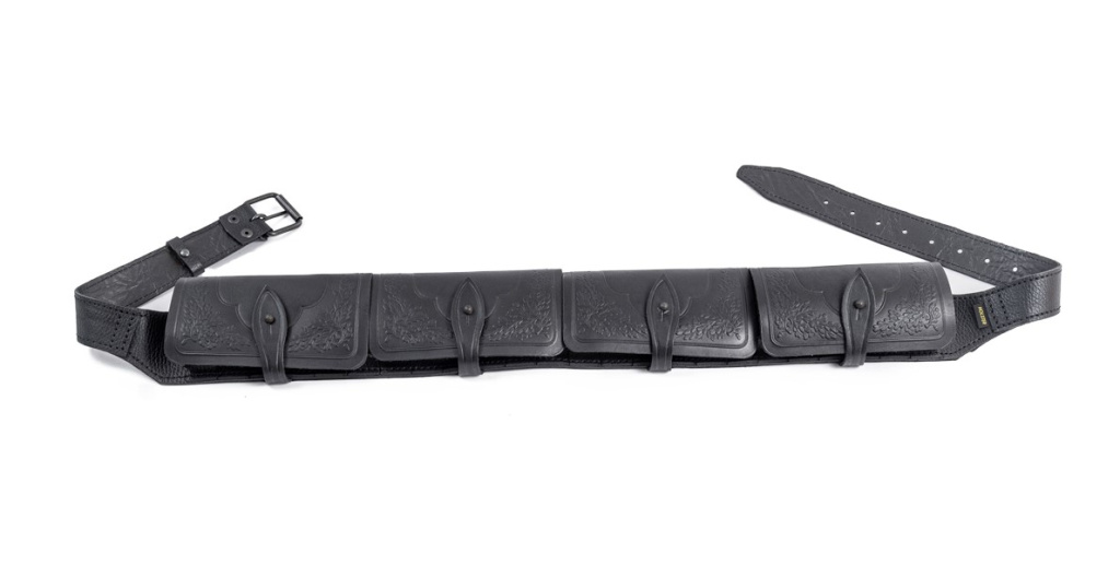 Патронташ Хольстер 12к закрытый кожа черный /190040033/ Патронташ Хольстер 12к закрытый кожа черный /190040033/