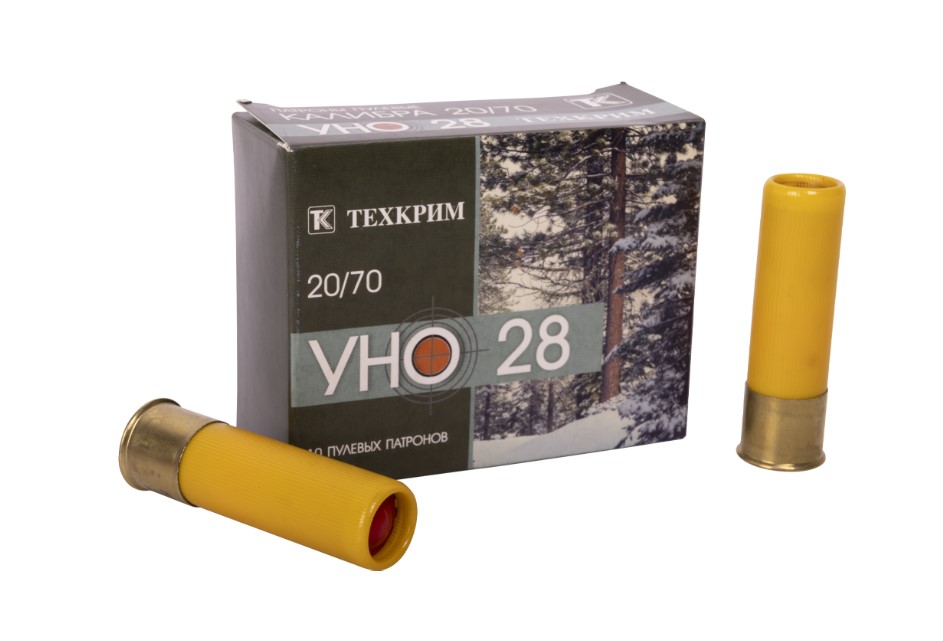 Патрон Техкрим 20/70 пуля УНО 28 (10)