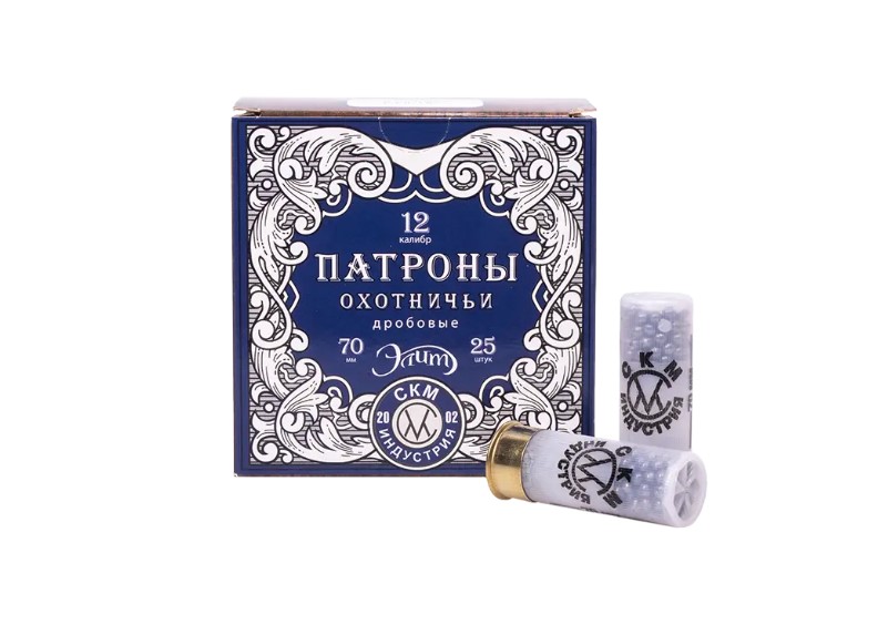 Патрон СКМ 12/70 №0 Элит 33гр. б/к (25)