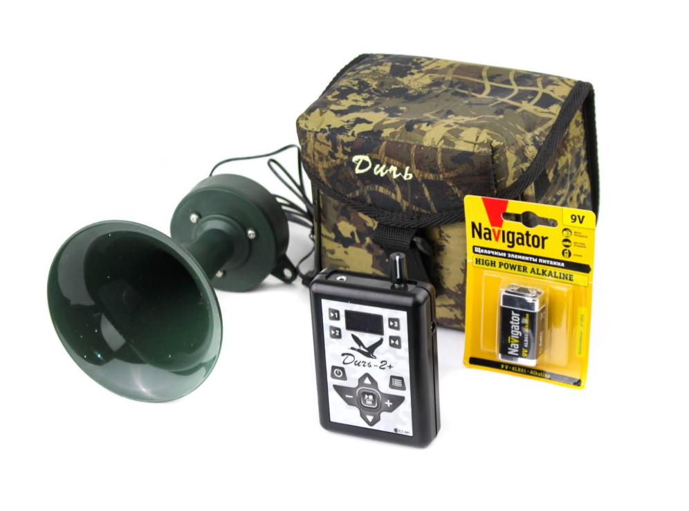 Звуковой имитатор Дичь-2+ Комплект с TK-9RU (60 голосов)