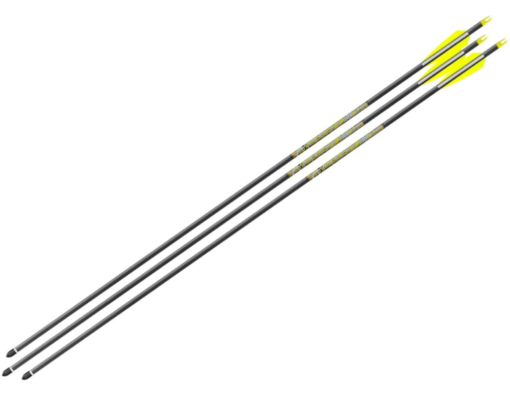 Стрела лучная карбоновая Centershot Anarchy 500 желт./СS-AY500/