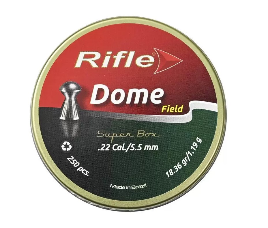 Пуля пневм. Rifle Field Series Dome 5,5мм 1,19гр (250)/1уп.