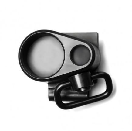 Адаптер Монолит-3 Gen 2 для телескопического приклада на АК/Сайга +QD антабка, 1QD слот внизу