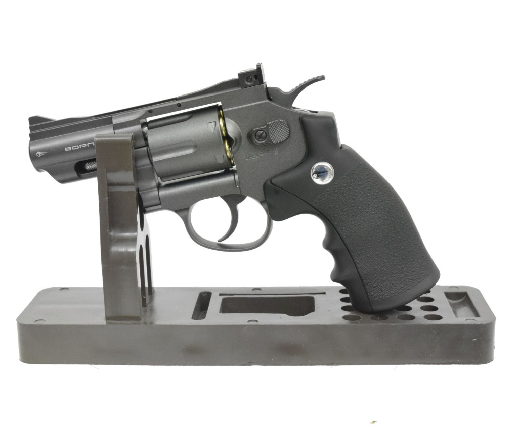 Пневматический револьвер BORNER Super Sport 708 k.4,5мм.(c картриджами 6шт.)