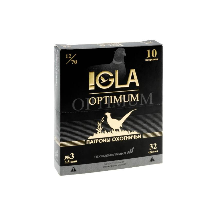 Патрон 12/70 №4 35гр. Игла Оптимум (25)