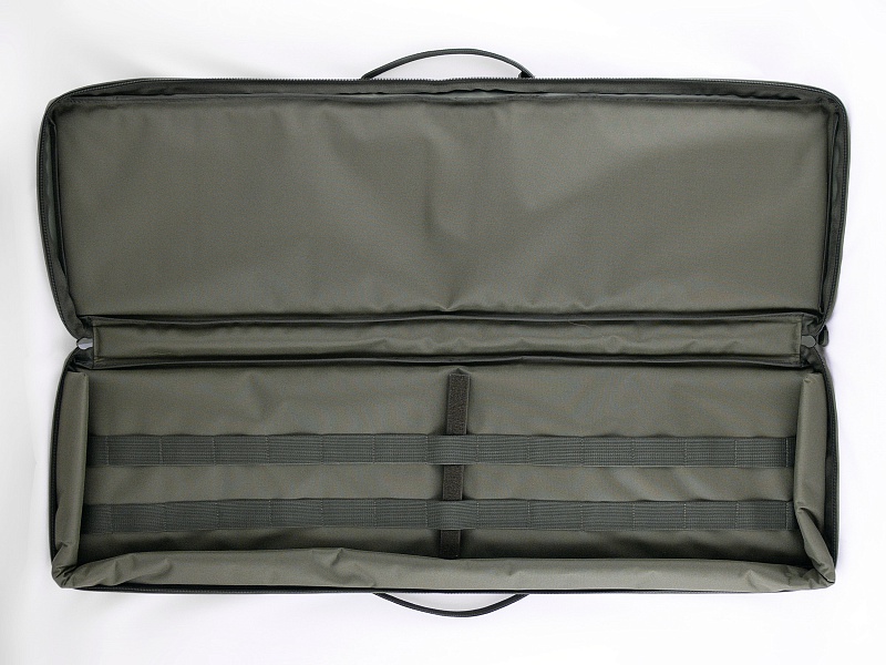 Кейс VEKTOR из капрона зеленый крепление оружия системой молле с отд.под магазин /А-9-1з/