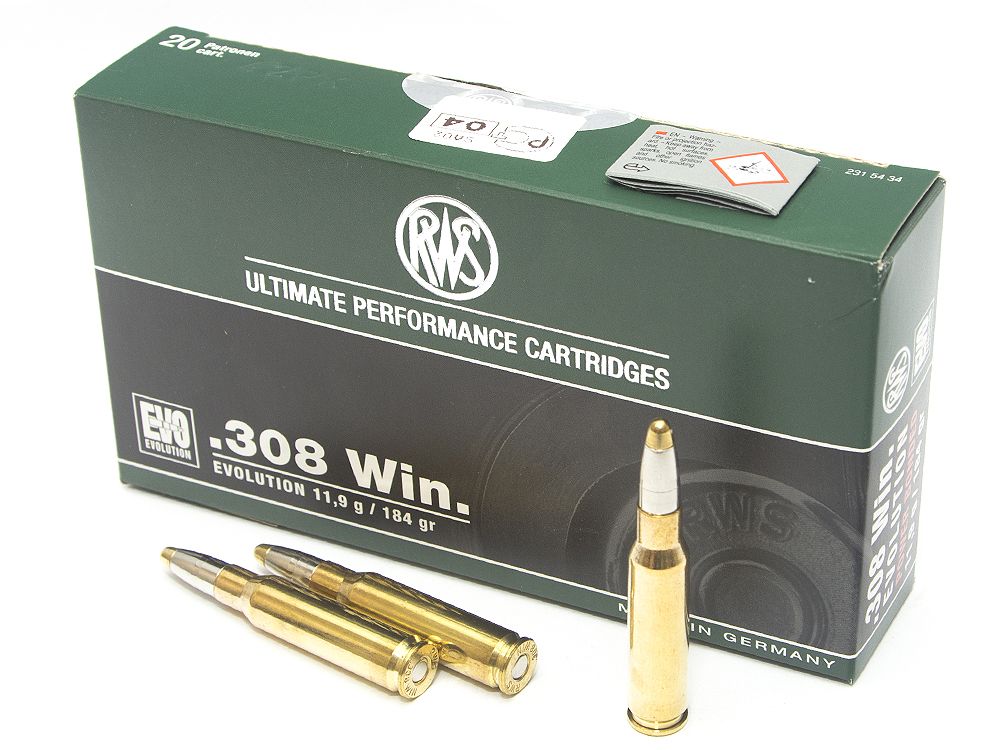 Патрон .308W DN 11.9 EVO (20) /1шт.