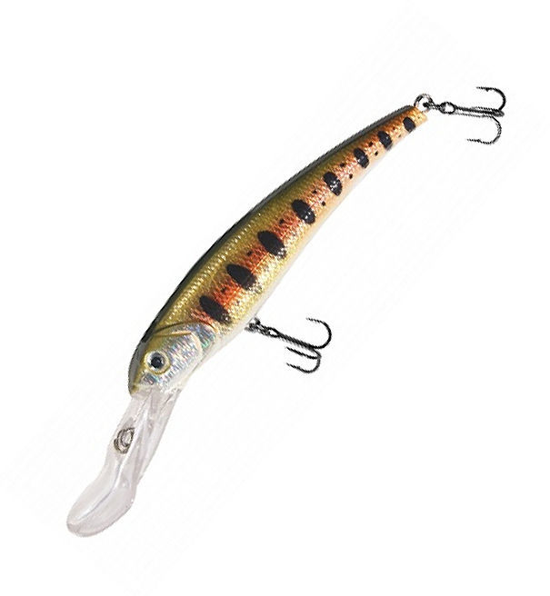 Воблер SWD Deep Tail Dancer Minnow 120F 29гр -6+м col.49