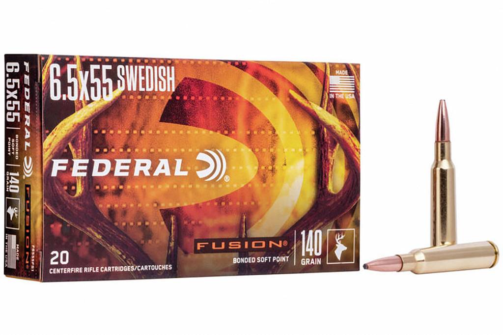 Патрон .6.5x55SE Federal 9 Fusion SP/1шт