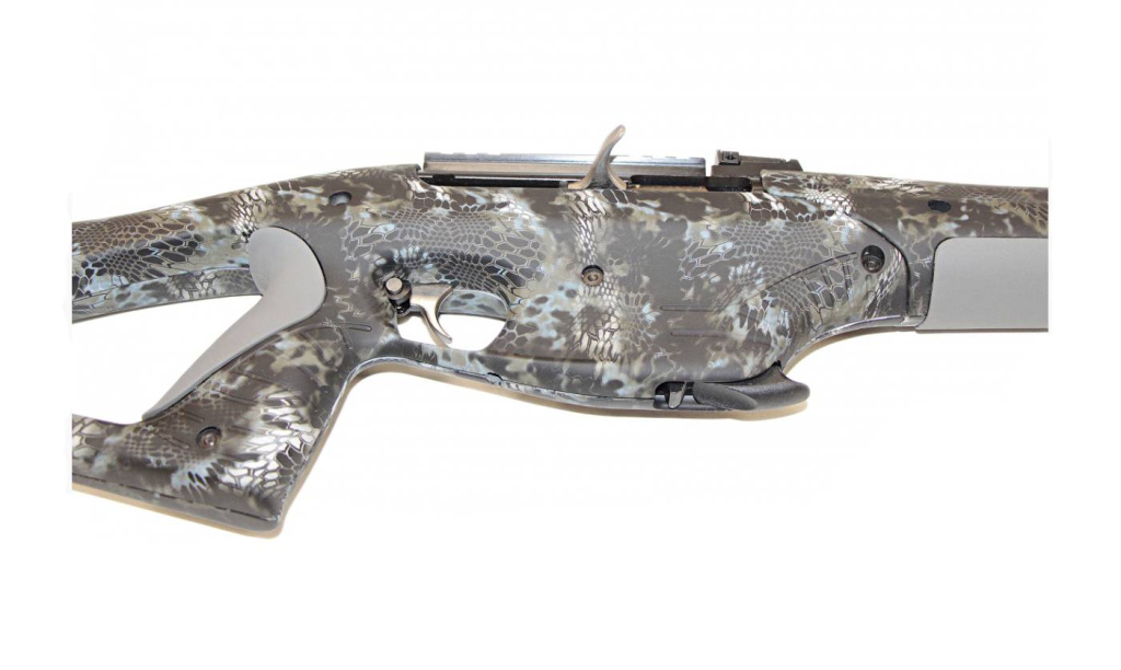 Нарезной карабин МР-161К-02 Манул кал.22LR камуфляж Криптек, бело-синий