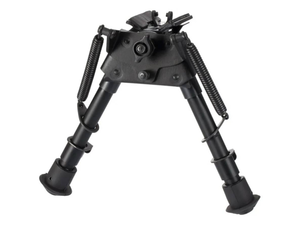 Сошки ShotTime на антабочный винт с качалкой 14,7-22см /BPST-S-BRМ/