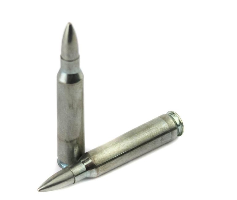 Патрон 5,56*45 ОБ 62 Silver (БПЗ) (20)/1шт