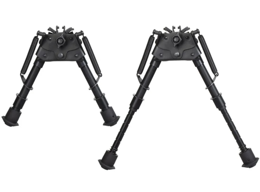 Сошки ShotTime на антабочный винт с качалкой 14,7-22см /BPST-S-BRМ/