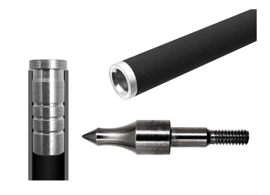 Стрела арбалетная микс карбон 20