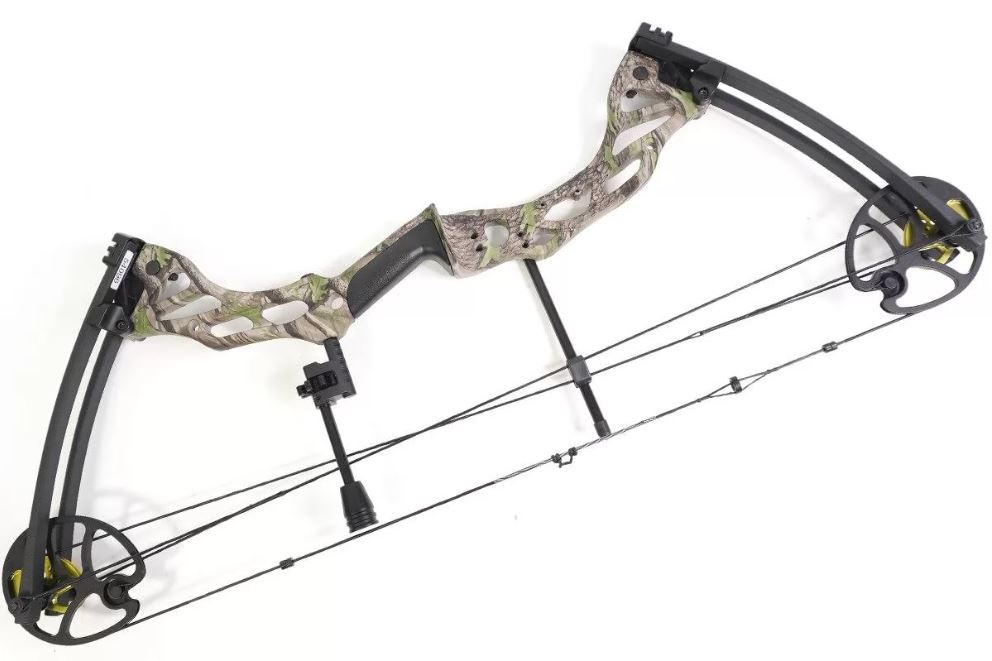 Лук блочный Man Kung Fossil NCB75,блоч., forest camo 60lbc комплект.