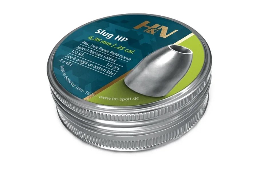 Пуля пневм. H&N Slug HP II 6,34мм 2,20г (120)/1уп