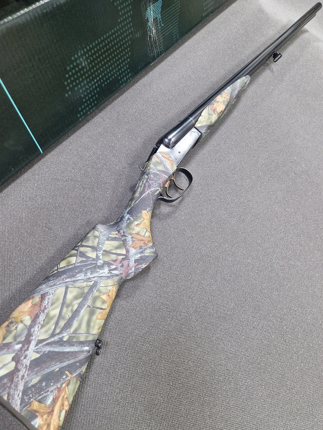 Двуствольное ружье МР-43 Русич в исполнении "Осенний лес"