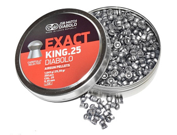 Пуля пневм. JSB Diabolo Exact King 6,35мм 1,645гр (350)/1уп.