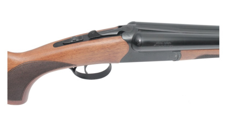 Охот. ружье Kral SBS-12 кал.12/76 орех 5 д/н L=710 черн.ст.,экстрактор,гориз.ст. (2)