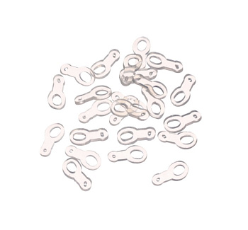 Кольцо для пелетса двойное силикон d=5-15мм 1уп/25шт