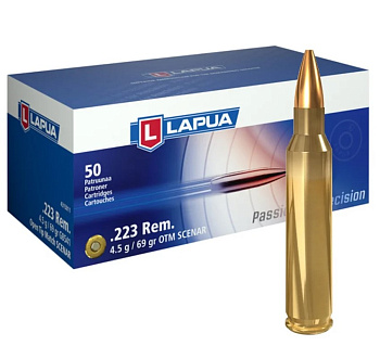Патрон .223REM Lapua 69/4.5гр Scenar-L /1шт.