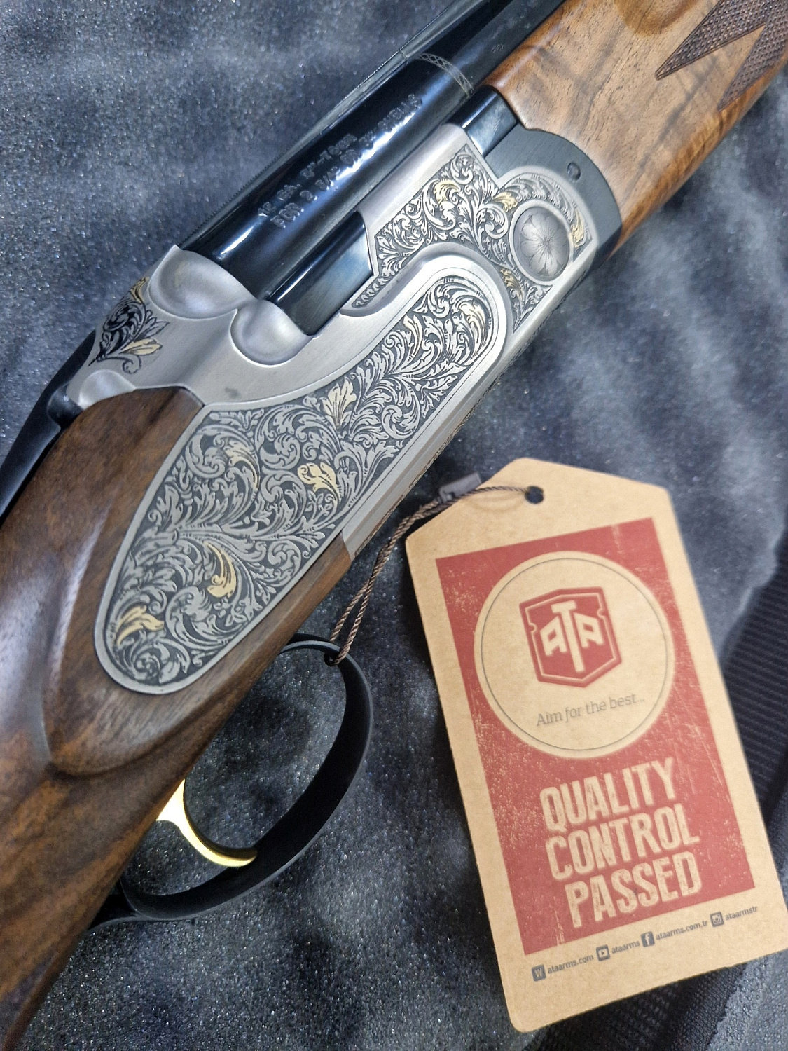 Классическое двуствольное ружье ATA SP Avantgarde White