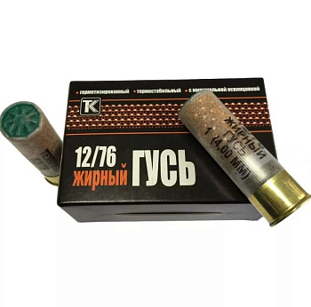 Патрон Техкрим 12/76 Жирный гусь №1 Магнум б/к 1уп/(10)