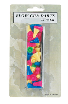 Дротики для духовой трубки 100мм 1уп/36шт