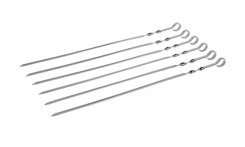 Набор шампуров Boyscoyt угловых 60cм в блистере (6шт) /61907/