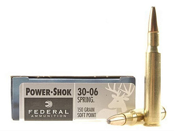Патрон .30-06 Federal  9.7гр Power Shok SP /1шт