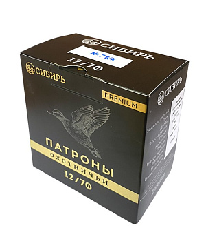 Патрон Новосибирск Сибирь Premium 12/70 №7 б/к 32гр (25)